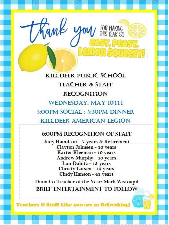 Staff Recognition Event