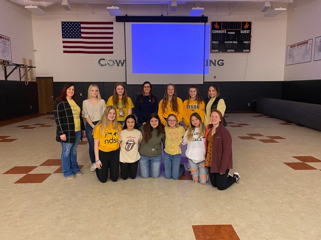 HOSA members with Stacy Shaffer from Project 31:8