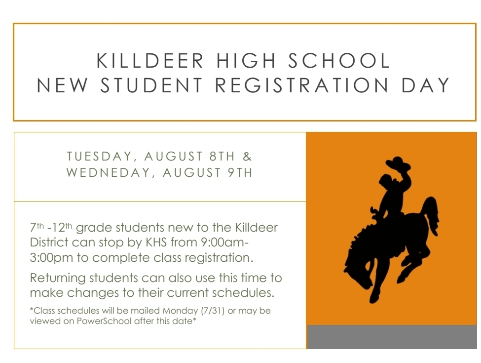 New Student Registration Day